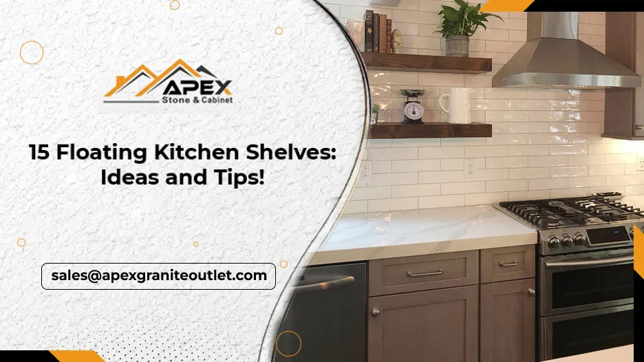 15 Floating Kitchen Shelves Ideas and Tips!
