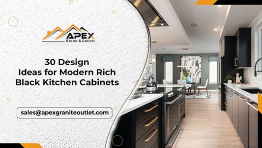 Design Ideas for Modern Rich Black Kitchen Cabinets