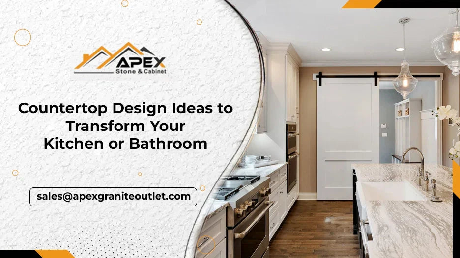 Countertop Design Ideas to Transform Your Kitchen or Bathroom