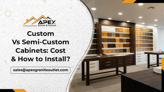 Semi-Custom or Custom Cabinets? Cost, Installation, & Design Explained