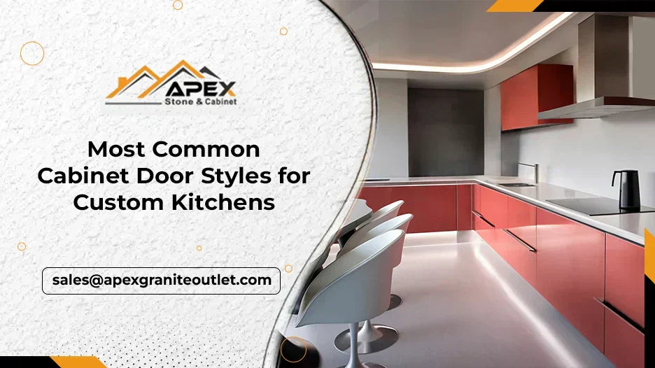 Common Cabinet Door Styles for Custom Kitchens