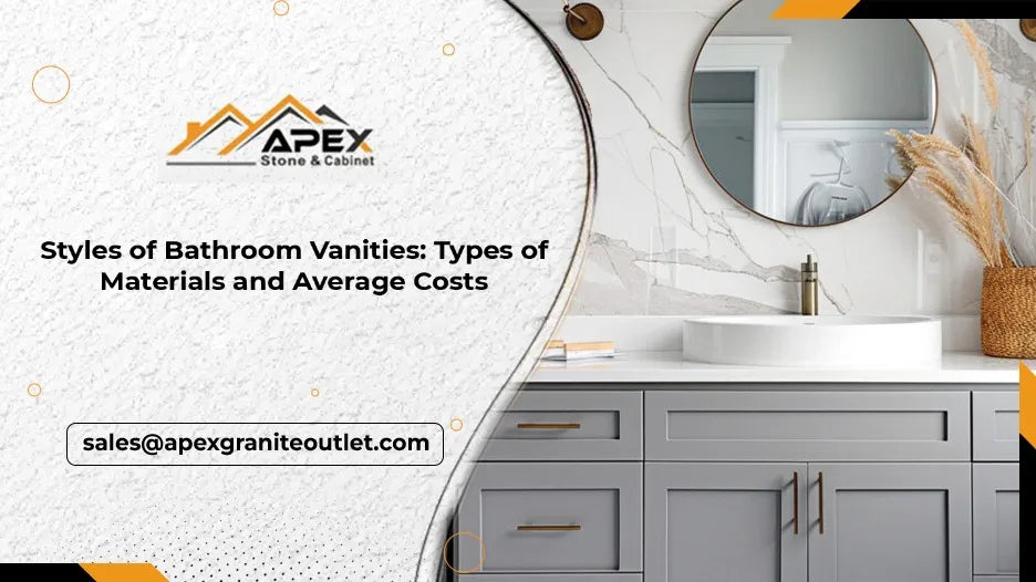 Styles of Bathroom Vanities: Types of Materials and Average Costs