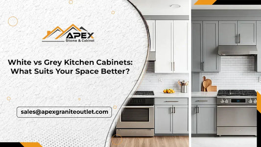 White vs Grey Kitchen Cabinets: What Suits Your Space Better
