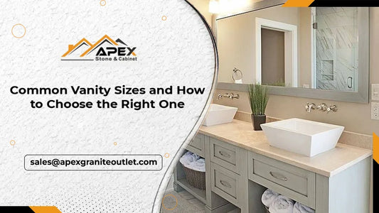 Common Vanity Sizes and How to Choose the Right One