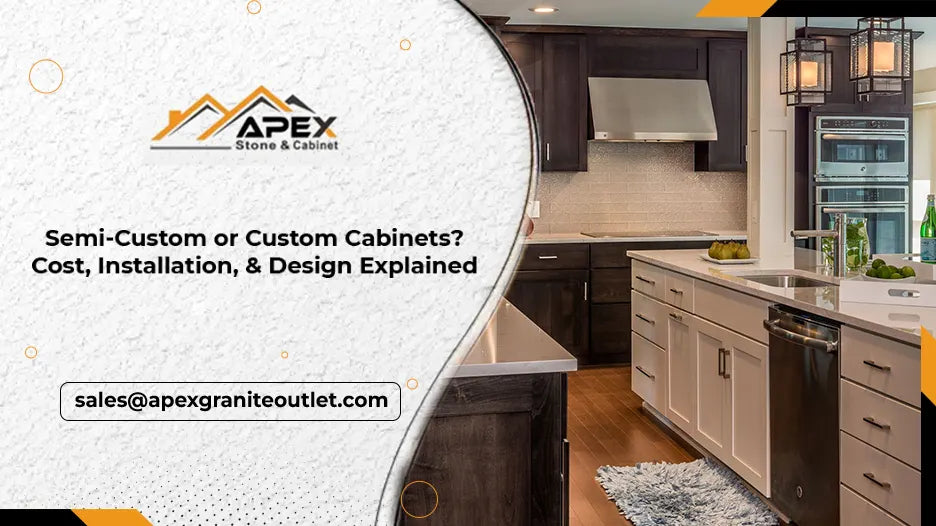 Semi-Custom or Custom Cabinets? Cost, Installation, & Design Explained