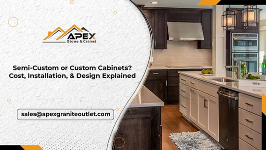 Semi-Custom or Custom Cabinets? Cost, Installation, & Design Explained