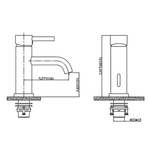 Single Handle Lavatory Faucet