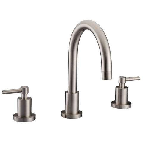 Two Handle Solid Brass Widespread Lavatory Faucet
