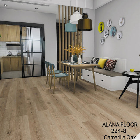 224-8 CAMARILLA OAK 8MM 100% WATERPROOF FLOOR (47.95"X7.17")