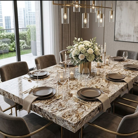 African Bordeaux Granite Countertop