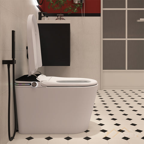 520Black Smart One-Piece Toilet