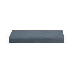 Dark Wood Rectangular Floating Shelf Decorative Shelf