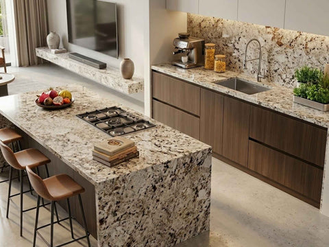 African Gold Granite Countertop