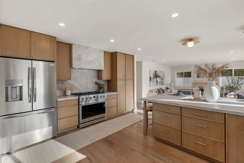 Angel Oak Slim Shaker Kitchen Cabinets