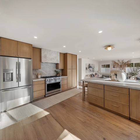 Angel Oak Slim Shaker Kitchen Cabinets