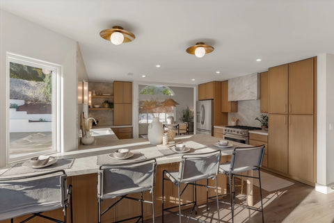 Angel Oak Slim Shaker Kitchen Cabinets