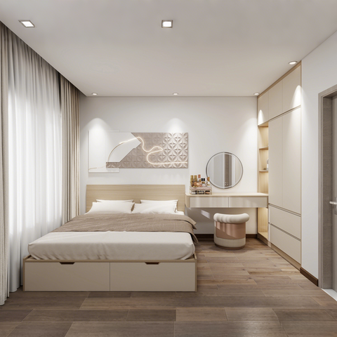 Aura Linen Wardrobe