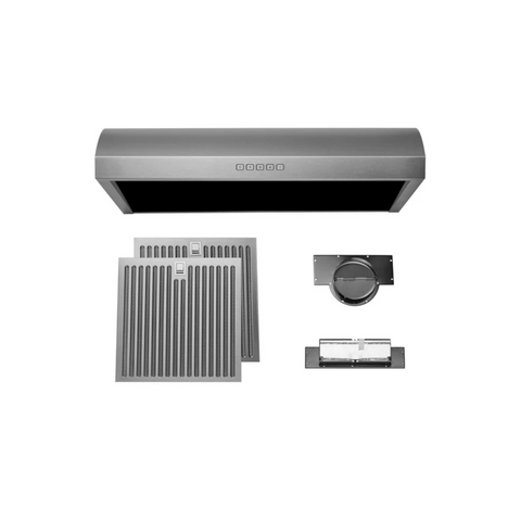 Hauslane Chef 30-in Convertible Stainless Steel Undercabinet Range Hood