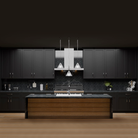 Black Shaker 10 x 10 Kitchen Combo