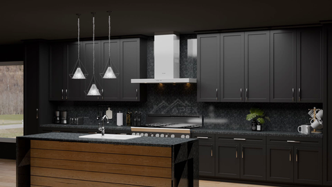 Black Shaker 10 x 10 Kitchen Combo