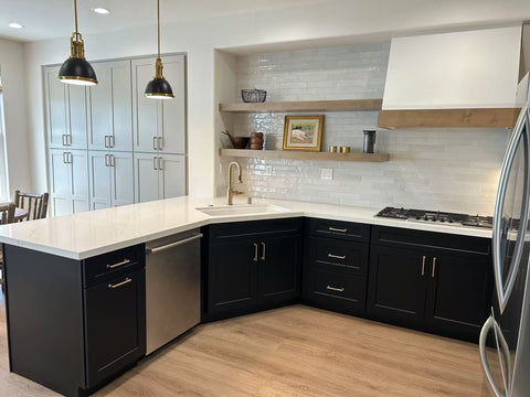Black Shaker 10 x 10 Kitchen Combo