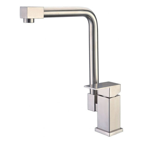 Brushed Nickel Single Handle Bar and Prep Kitchen Faucet
