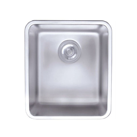 Undermount Brushed Stainless Steel Single Bowl Kitchen Sink