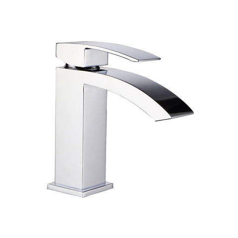 Chrome Single Handle Lavatory Faucet