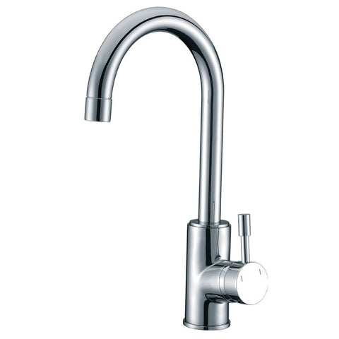 Brushed Nickel Single Handle Bar and Prep Kitchen Faucet