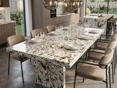 Delicatus Gold Granite Countertop