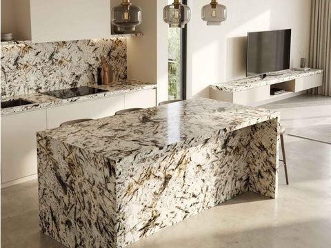 Delicatus Gold Granite Countertop