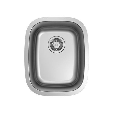 Undermount Brushed Single Bowl Stainless Steel Bar or Kitchen Sink APX-FD1014