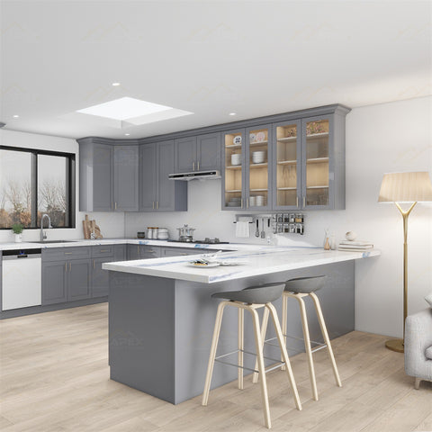 Earth Grey 10 x 10 Kitchen Combo
