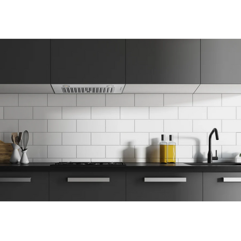30 Inch Insert Convertible Range Hood (11.25 in. Deep) with Stainless Steel Filter