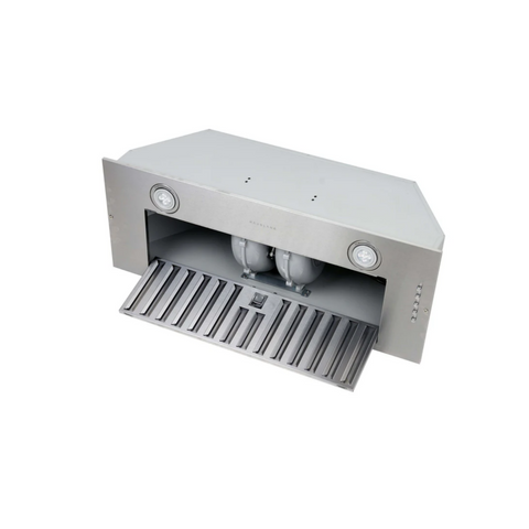 30 Inch Insert Convertible Range Hood (11.25 in. Deep) with Stainless Steel Filter