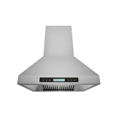 Hauslane Chef 36-in Ducted Stainless Steel Island Range Hood