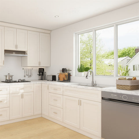 Milkshake White 10 x 10 Kitchen Combo