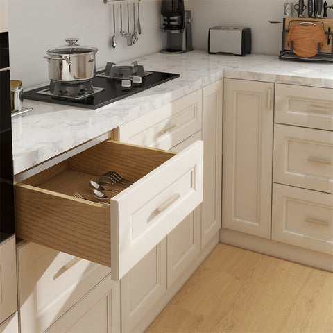 Milkshake White 10 x 10 Kitchen Combo