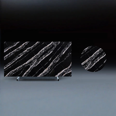 Midnight Cascade Engineered Stone