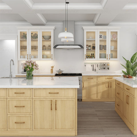 Angel Oak(Slim Shaker) 10 x 10 Kitchen Combo