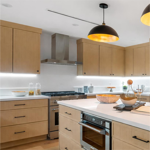 Angel Oak Slim Shaker Kitchen Cabinets