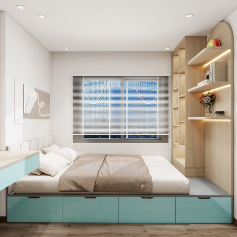 Nordic Breeze Storage Wardrobe