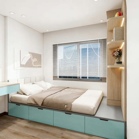 Nordic Breeze Storage Wardrobe