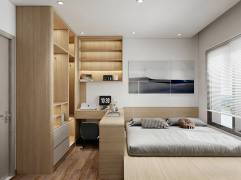 Nordic Studio Integrated Wardrobe