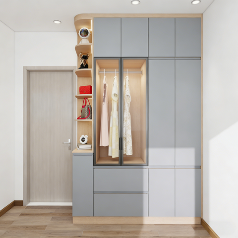 Nordic Vista Display Wardrobe
