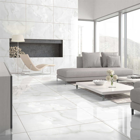 Onyx Puls Glossy Porcelain Tiles