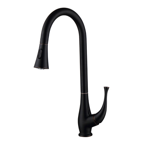 ORB Single Handle Pull-Down Kitchen Faucet