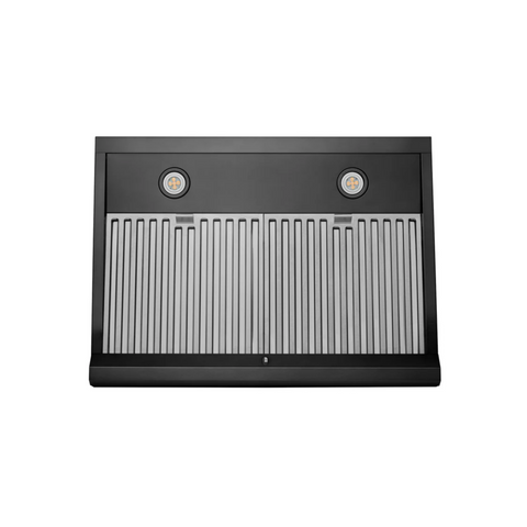 Hauslane Chef 30-in Ducted Black Stainless Steel Undercabinet Range Hood
