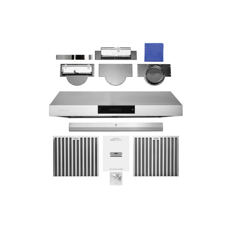 Hauslane Chef 30-in Ducted Stainless Steel Undercabinet Range Hood