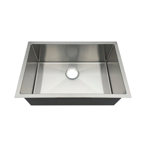 Undermount 304 Stainless Steel Single Bowl Handmade Sink